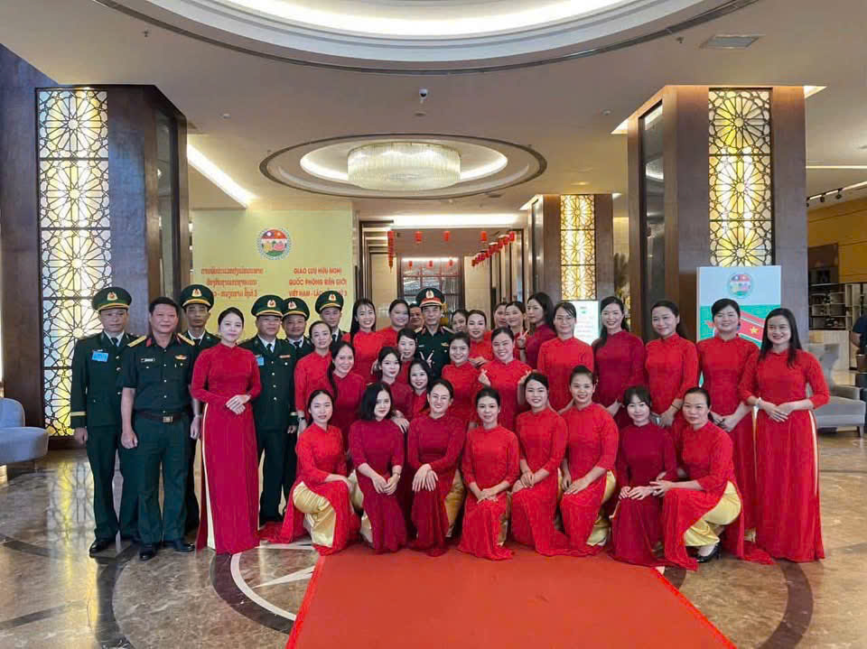 Tuổi trẻ Trường Đại học Nghệ An lan tỏa hình ảnh đẹp tại Chương trình giao lưu hữu nghị quốc phòng biên giới Việt Nam – Lào