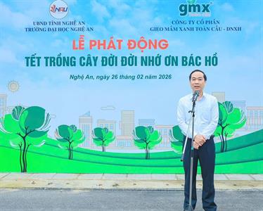 TẾT TRỒNG CÂY XUÂN BÍNH NGỌ 2026 – GIEO MẦM XANH, LAN TỎA TRÁCH NHIỆM VÌ MÔI TRƯỜNG