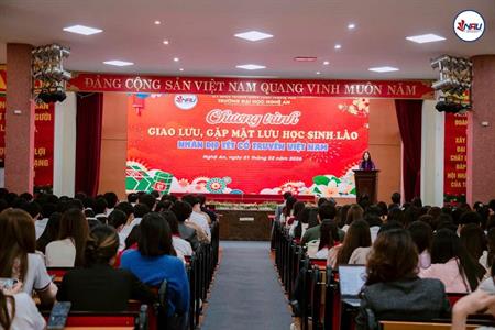 Tết Việt ấm tình hữu nghị – Xuân yêu thương cùng lưu học sinh Lào