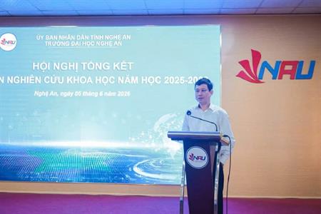 Lan tỏa tinh thần nghiên cứu khoa học, khơi nguồn sáng tạo trong sinh viên Trường Đại học Nghệ An