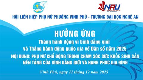 🌸 KHOA MẦM NON – TRƯỜNG ĐẠI HỌC NGHỆ AN – HOẠT ĐỘNG PHỤC VỤ CỘNG ĐỒNG