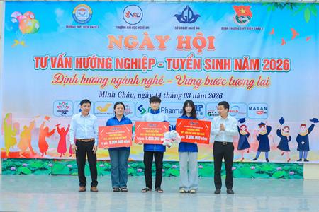 Ngày hội Hướng nghiệp – Tuyển sinh 2026, do Trường Đại học Nghệ An