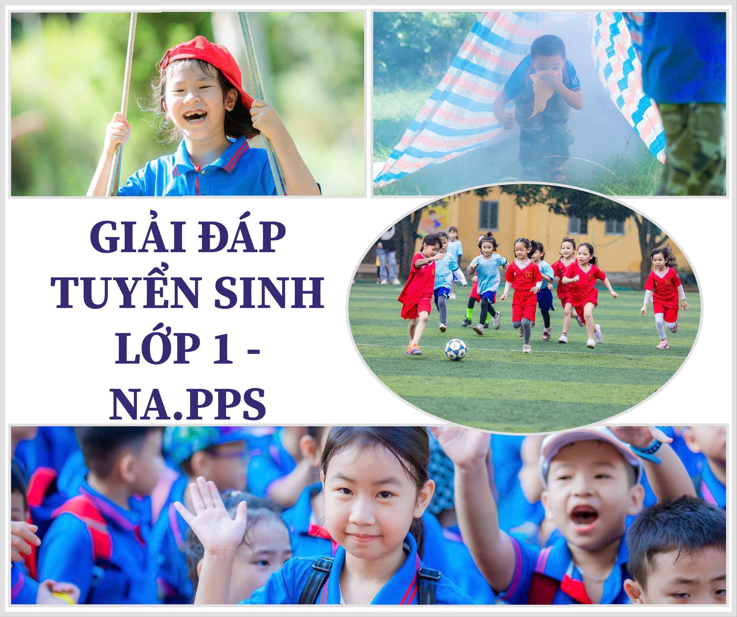 GIẢI ĐÁP TUYỂN SINH LỚP 1 – TRƯỜNG THSP NGHỆ AN