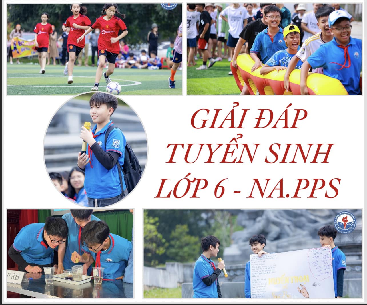 GIẢI ĐÁP TUYỂN SINH LỚP 6 – TRƯỜNG THSPNA