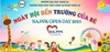 Kế hoạch Ngày hội đến trường của bé