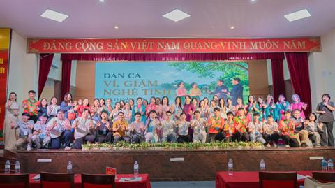 Cầu nối văn hóa qua những làn điệu Ví – Giặm tại NAU Summer Camp 2026