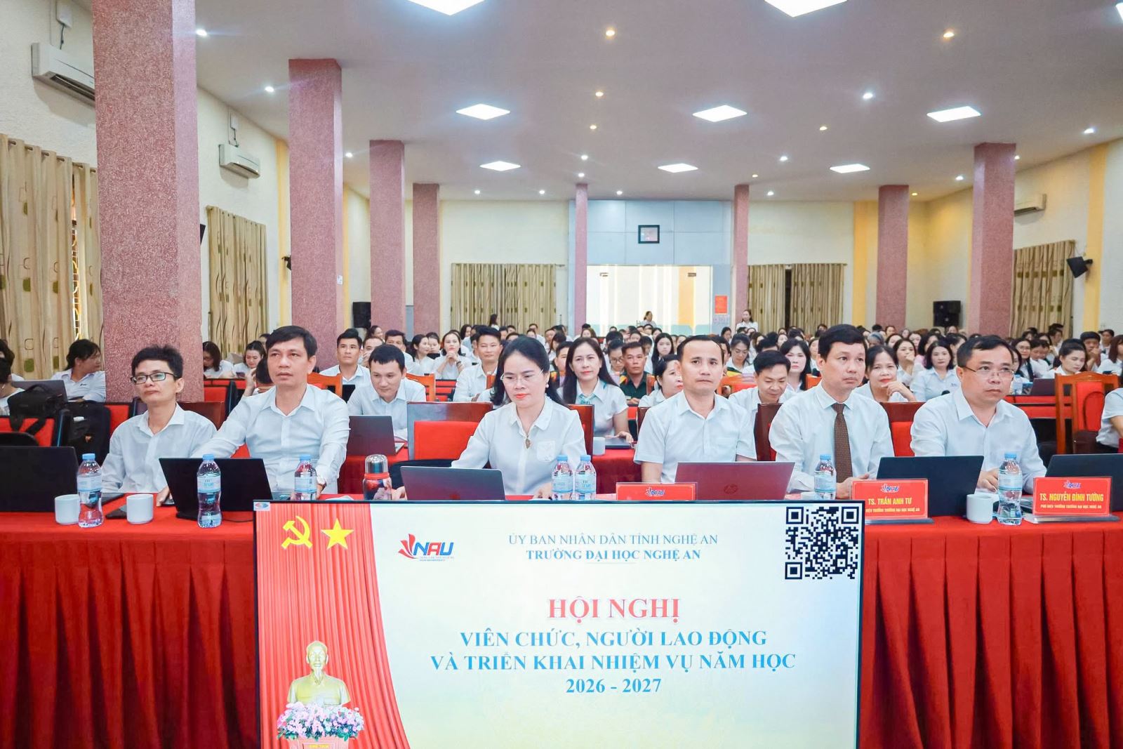 Hội nghị viên chức, người lao động trường Đại học Nghệ An, năm học 2026 – 2027