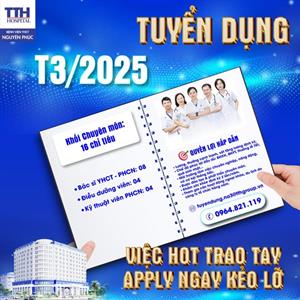 Bệnh viện Y học cổ truyền Nguyên Phúc tuyển dụng